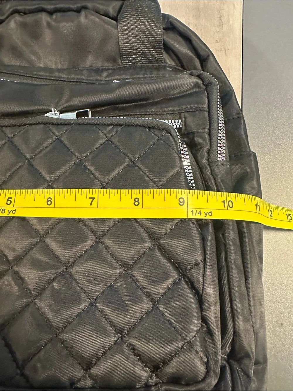 Black backpack purse NWT